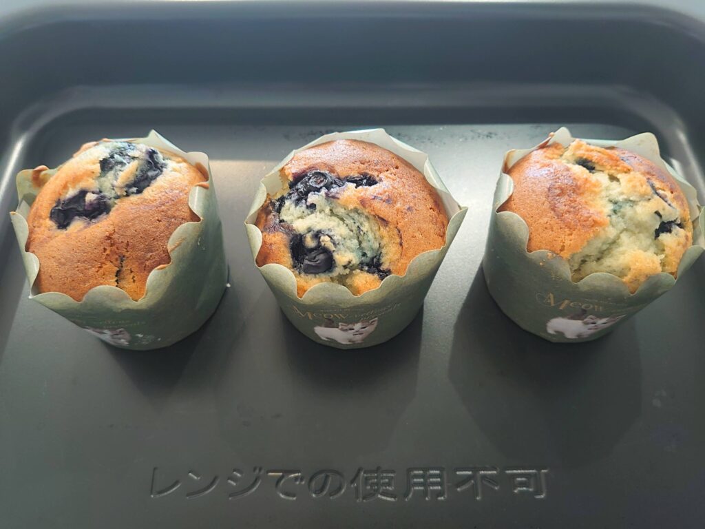 ブルーベリーマフィン