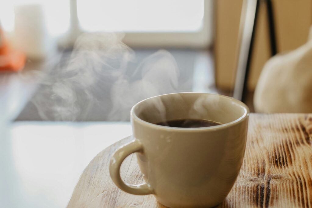 大好きなコーヒーだけでも満たされた気持ちになる