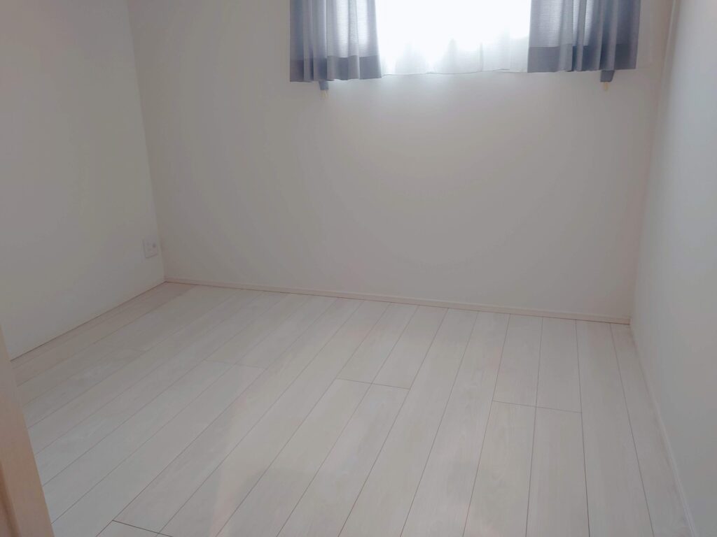 ミニマリストの使っていない部屋